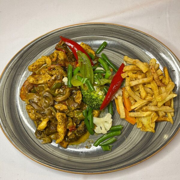 77.KÖRİ SOSLU TAVUK