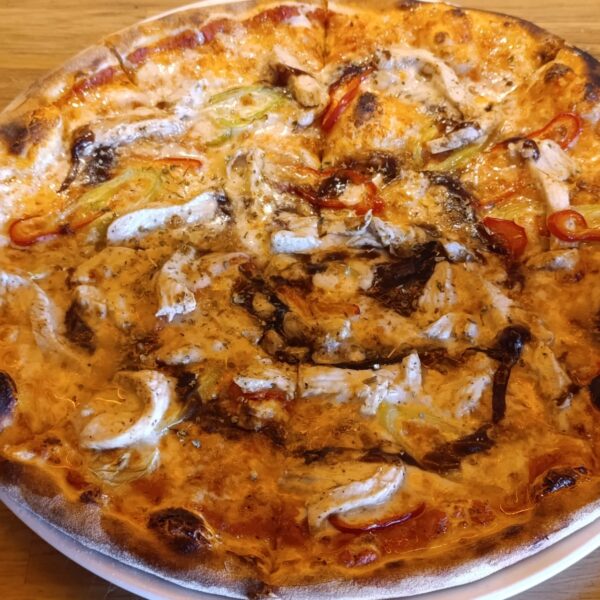64.PİZZA TAVUK BBQ